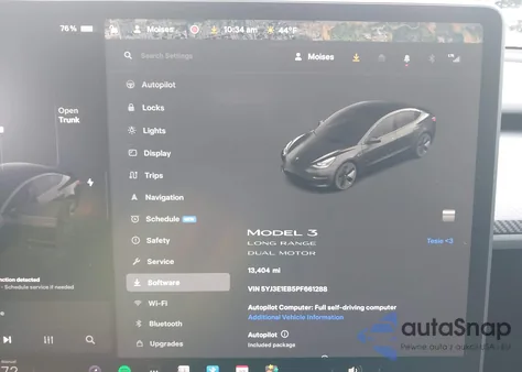 2023 Tesla Model 3 Long Range Dual Motor All-Wheel Drive из США, поврежденный, VIN 5YJ3E1EB5PF661288
